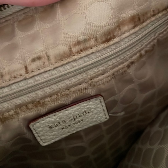 *Host Pick* Kate Spade Off White/Cream Boho Shoulder Bag Y2K - Picture 11 of 11